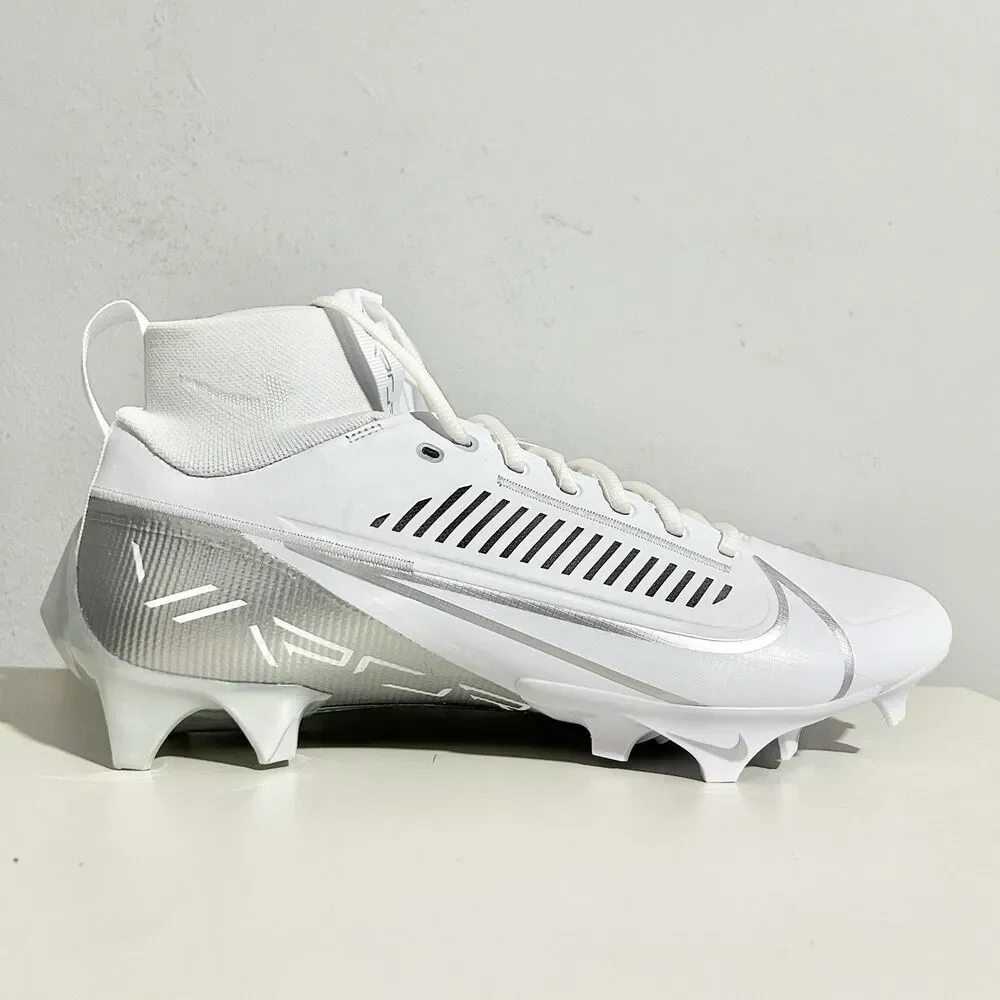 Nike Vapor Edge Pro 360 2 “White Silver” Men’s Size 11.5 Football Cleats